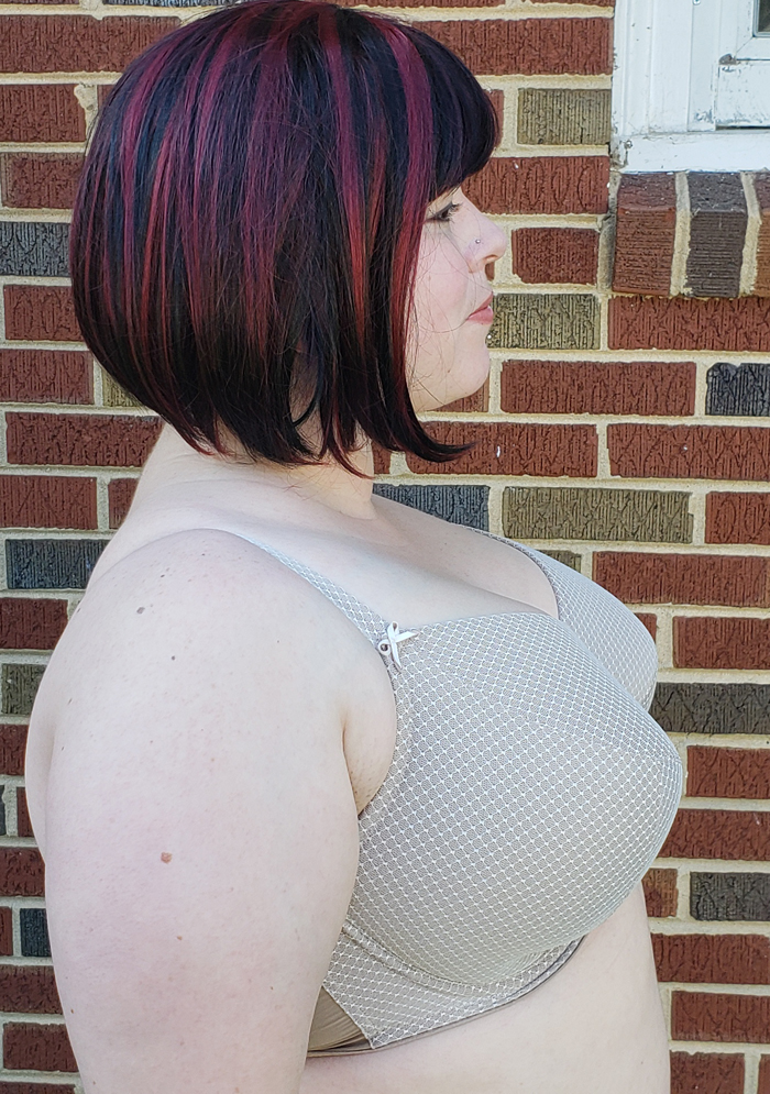 Oksana - Side view, arms down