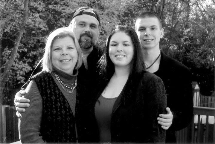 Image of my family and me around 15 years ago to celebrate the blog relaunch