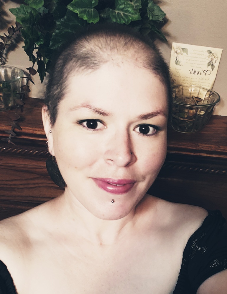 Image of me with shaved head