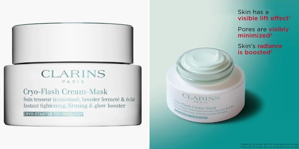 Image of Clarins Cryo-Flash Mask
