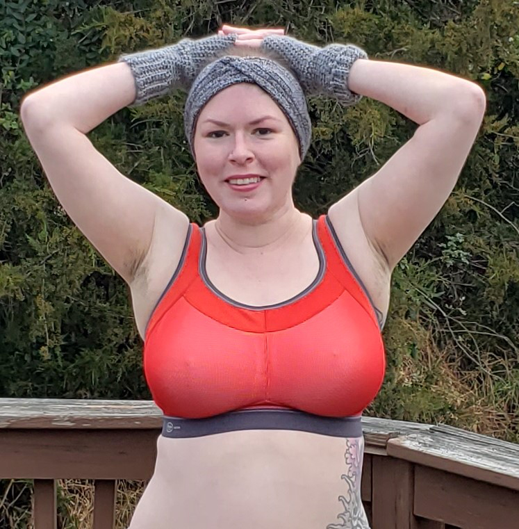 Front view of the Anita Momentum on the body