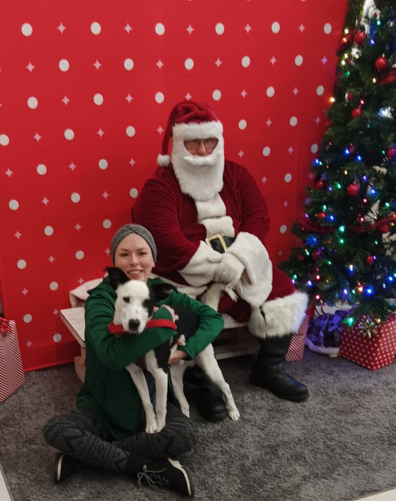 Me and Medjay with Santa